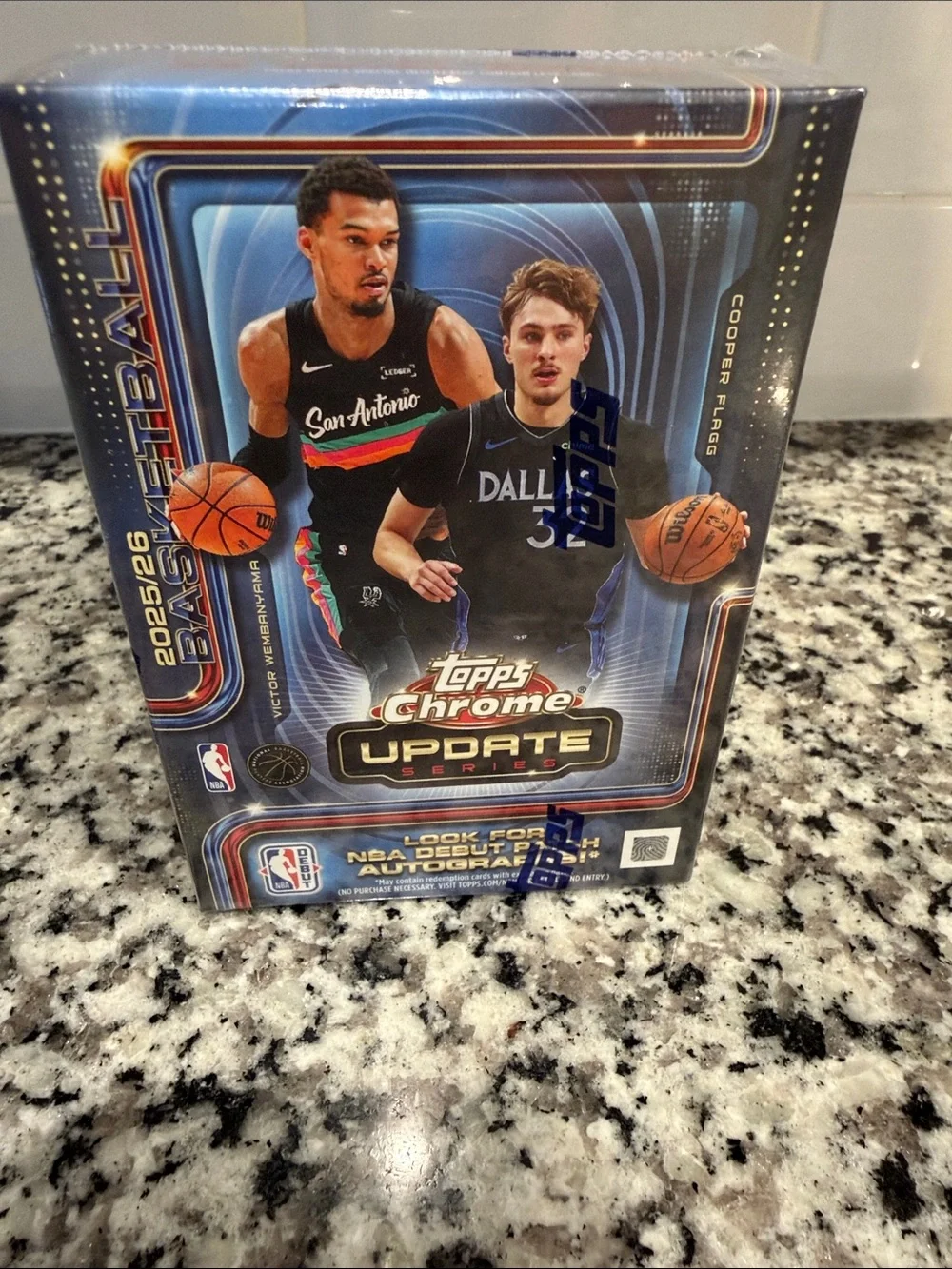 Topps Chrome Update Series Basketball Box